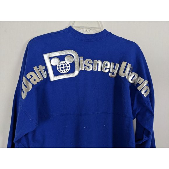 Disney by‎ Spirit Jersey Adult Wishes Come True blue with glitter Jersey XS - Picture 5 of 8